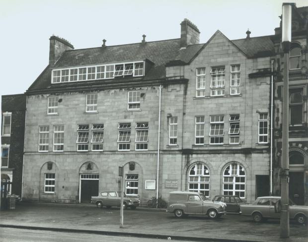 The Northern Echo: Barrington School in the Bishop Auckland Market Place in 1968